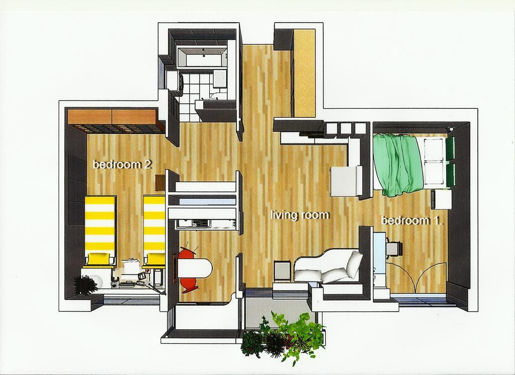 Apartment Spacious Liman Novi Sad Luaran gambar